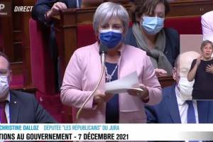 Intervention lors des questions au gouvernement