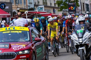Le Tour de France a pris son départ à Champagnole !